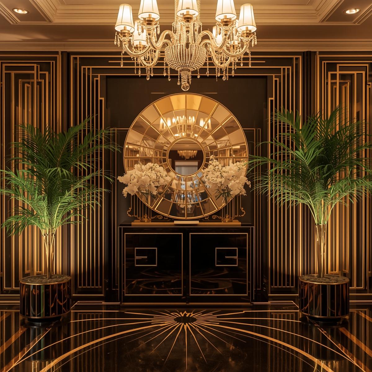 Sophisticated corporate event decoration